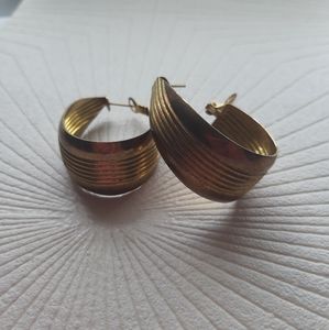 Vintage Bronze Earrings